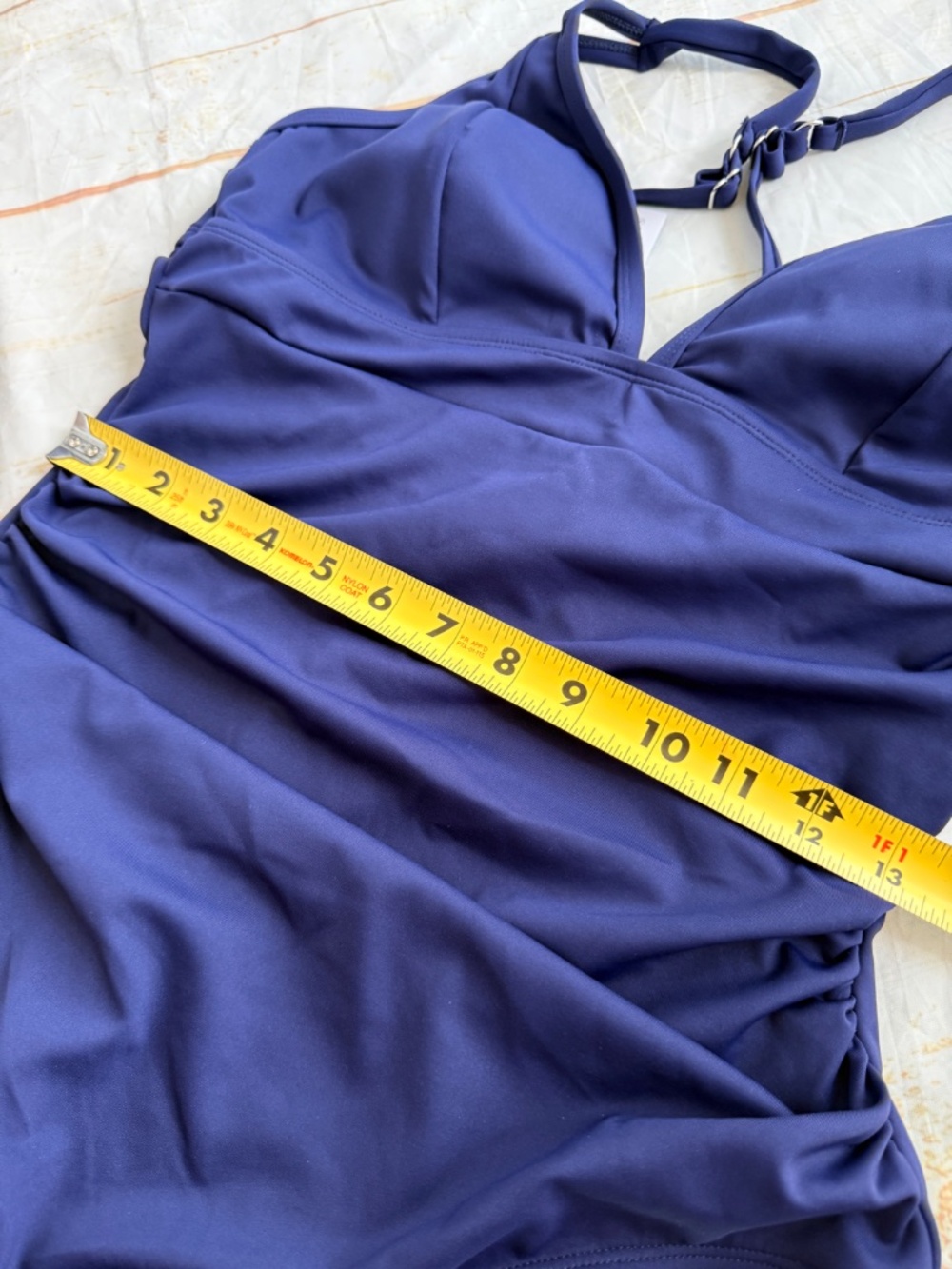Cupshe | After Dark Soft Sculpt One-Piece Swimsuit | Size‎ Large | NWT - Picture 8 of 9